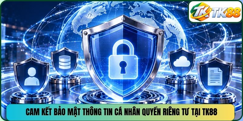 Cam kết bảo mật thông tin cá nhân quyền riêng tư tại TK88
