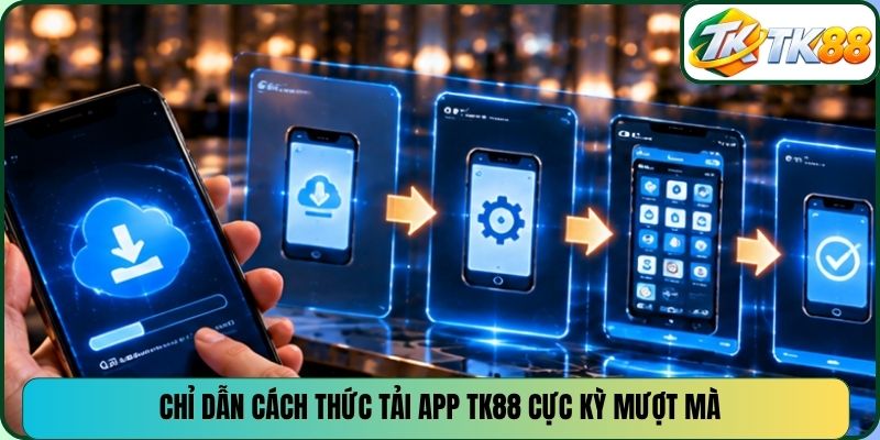 Chỉ dẫn cách thức tải app TK88 cực kỳ mượt mà