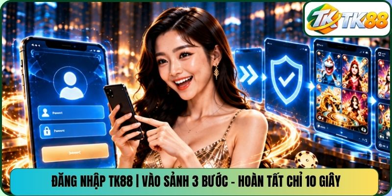 Đăng Nhập TK88 | Vào Sảnh 3 Bước - Hoàn Tất Chỉ 10 Giây