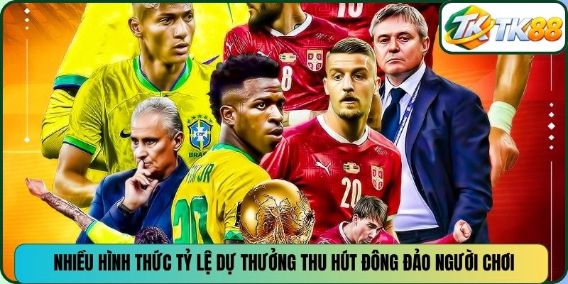 Nhiều hình thức tỷ lệ dự thưởng thu hút đông đảo người chơi