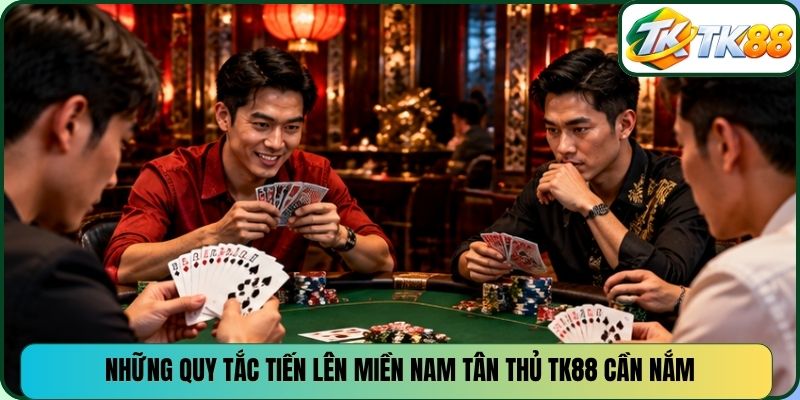 Những quy tắc Tiến lên Miền Nam tân thủ TK88 cần nắm