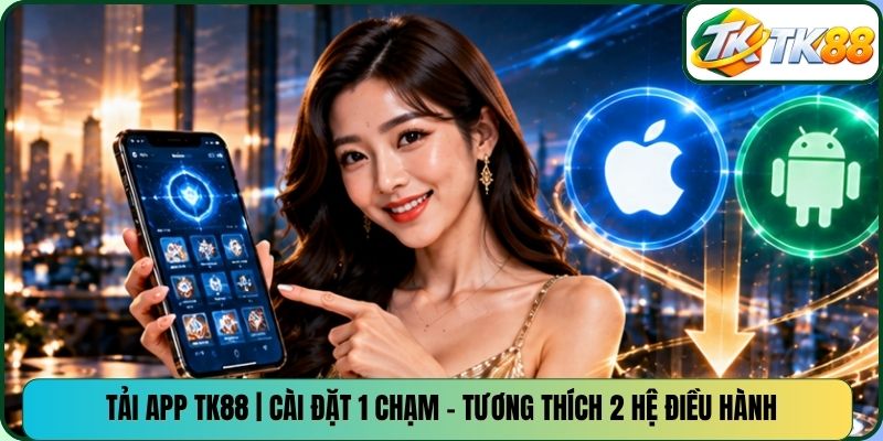 Tải App TK88 | Cài Đặt 1 Chạm - Tương Thích 2 Hệ Điều Hành